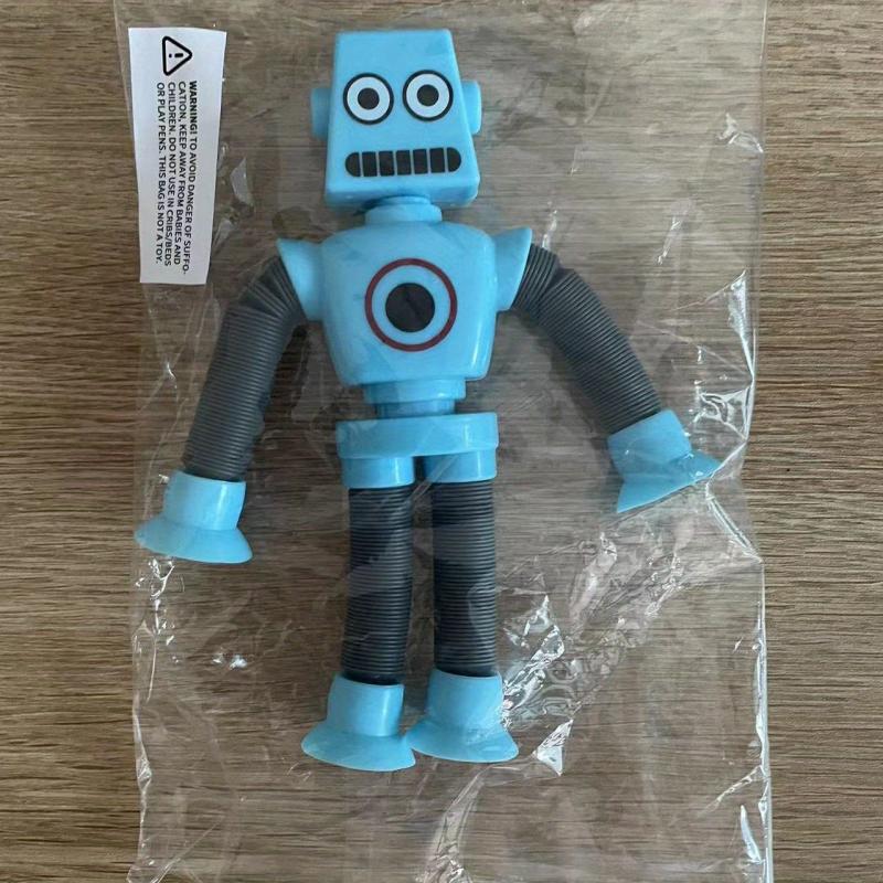 Telescopic Robot Fidget Tubes Sensory Toys Pack Pop Creative Sensory Toys