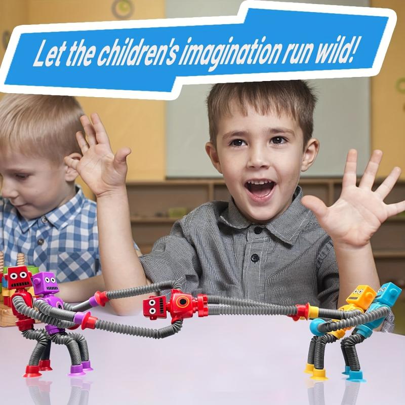 Telescopic Robot Fidget Tubes Sensory Toys Pack Pop Creative Sensory Toys