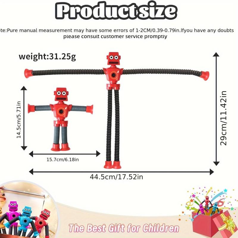 Telescopic Robot Fidget Tubes Sensory Toys Pack Pop Creative Sensory Toys