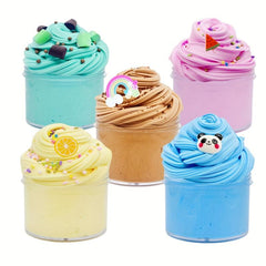 Soft Butter Slime Kit Non Sticky & Fun Party Favor for Kids