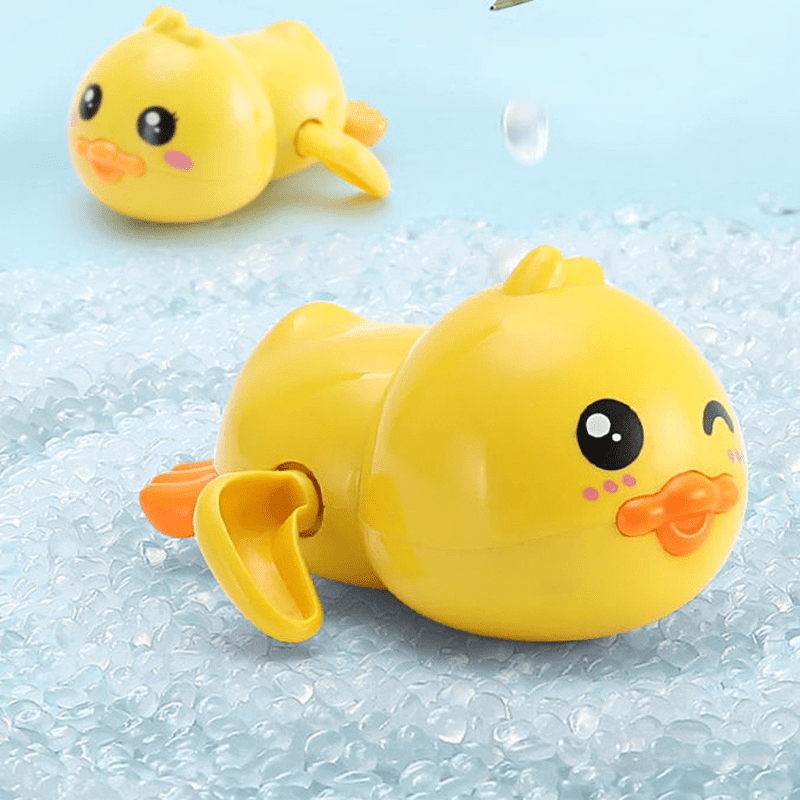 Clockwork Duck Baby Bath Toy for Toddlers