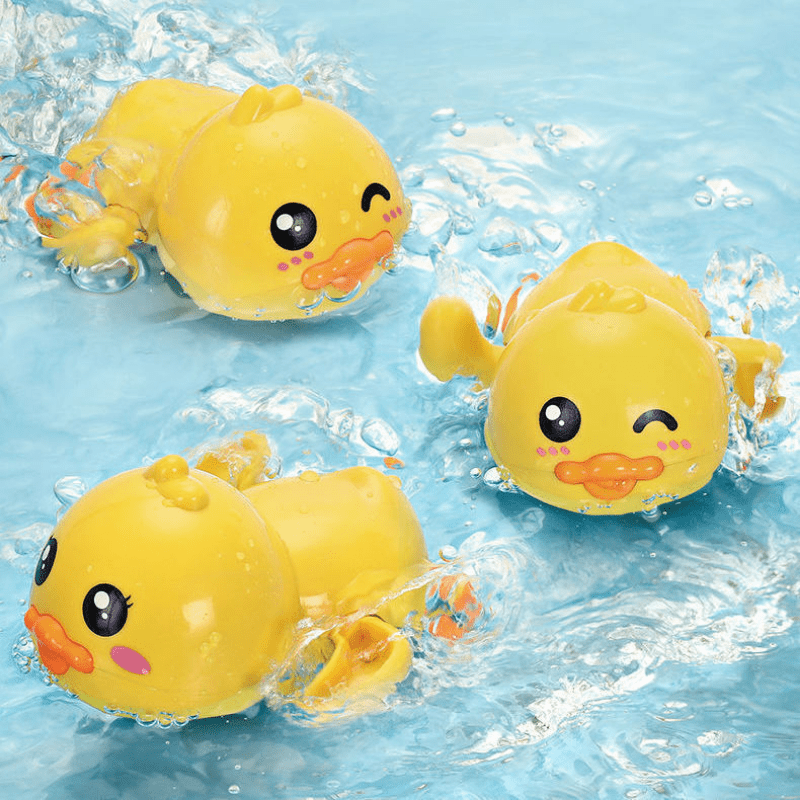 Clockwork Duck Baby Bath Toy for Toddlers