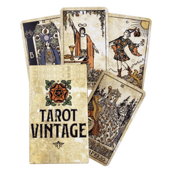 Vintage Classic Tarot Cards for Beginners - Desk Toy or Board Game Collection