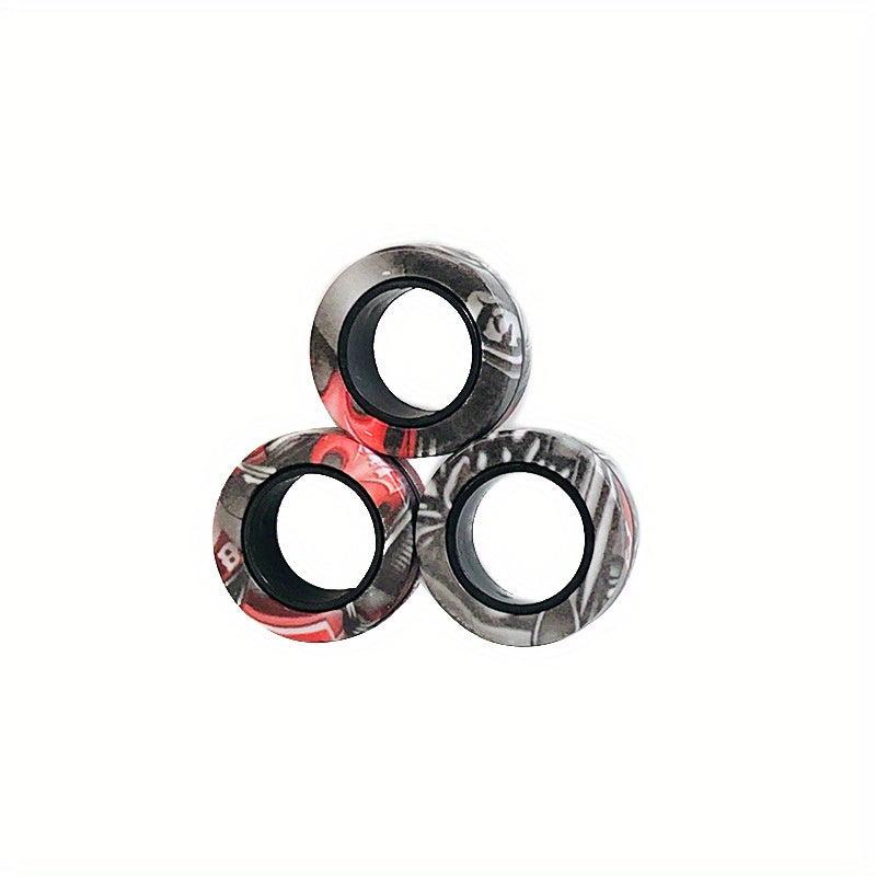 Magnetic Fidget Spinner Bracelet Ring Toy Office Decompression