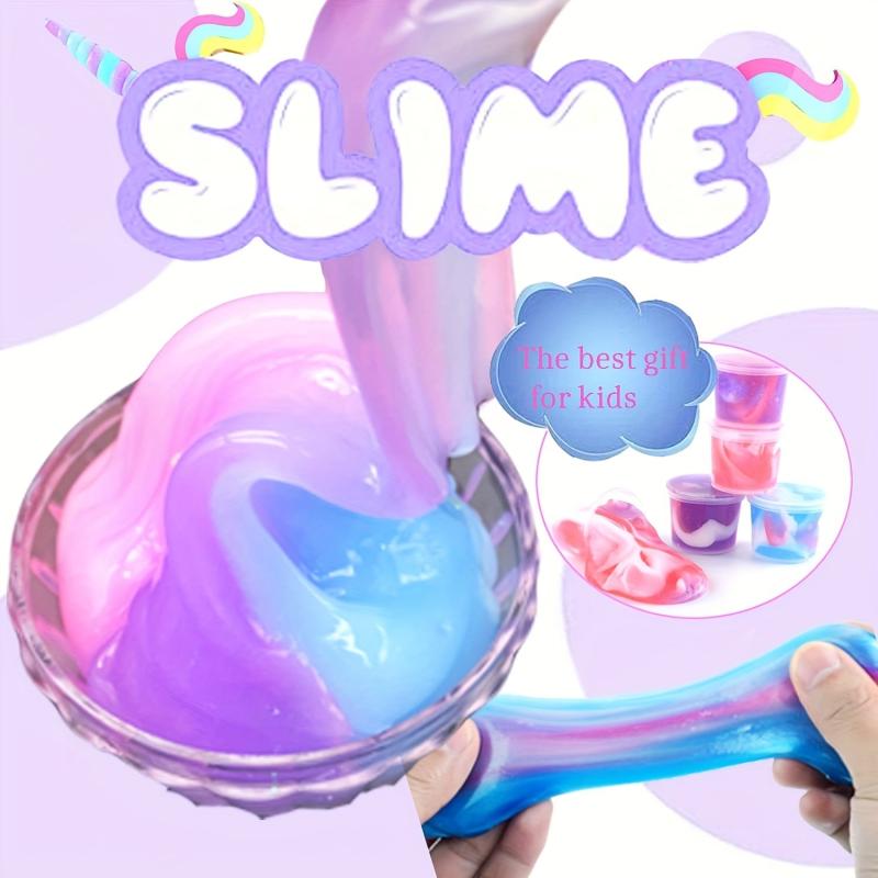 8pcs Unicorn Slime Party Favor For Kids & Adults Stress Relief