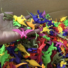 10pcs Mini Animal Dinosaur Toys Set Boys Action Figures Classic Ancient Series