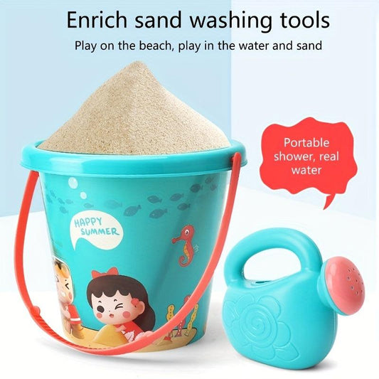 18pcs Baby Sand Toys Set Bucket Shovel Mold Kettle Kids Beach Games
