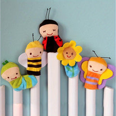 10PCS Mini Animal Finger Puppets Set Educational Story Time Toys