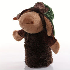 Plush Toy Hand Puppet Cartoon Animal Doll Parent-child Interaction Props