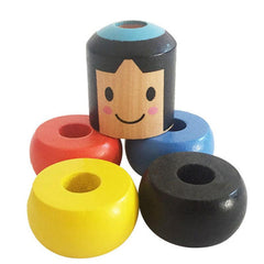 Wooden Children's Magic Toy Small Puppet Magic Props Toys Christmas Gift