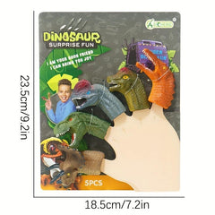 Children's T-Rex Finger Doll Soft Glue Dinosaur Toy