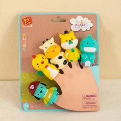 Cartoon Animals Finger Puppets Finger Toys Children's Toys PVC Finger Puppets
