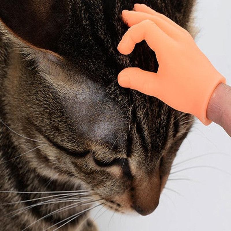 Funny Little Fingers Petting Gloves for Cats and Dogs