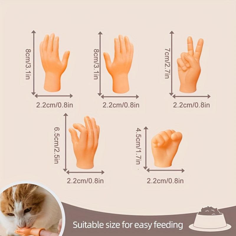 Funny Little Fingers Petting Gloves for Cats and Dogs