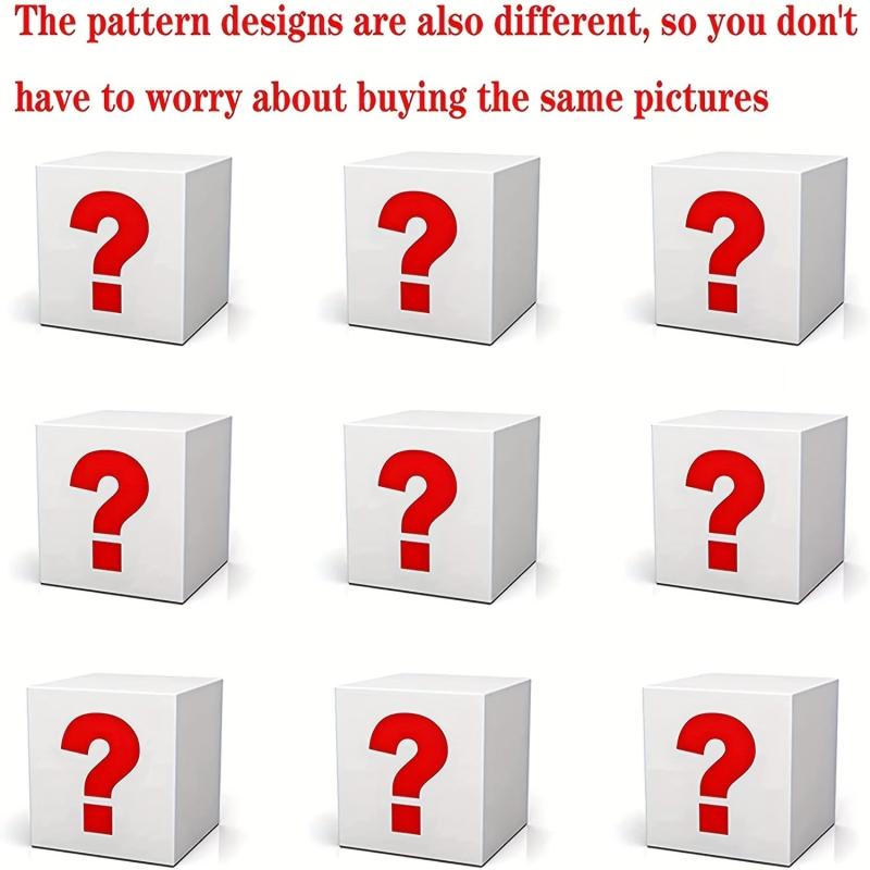 5D Diamond Painting Mystery Box Kit - Home Wall Decor Supplies