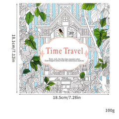 12pcs Watercolor Painting Coloring Book Kit for Kids