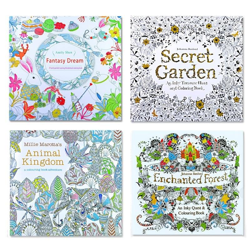 12pcs Watercolor Painting Coloring Book Kit for Kids