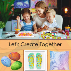 Funwins Water Marbling Paint Set for Kids