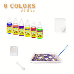 Funwins Water Marbling Paint Set for Kids