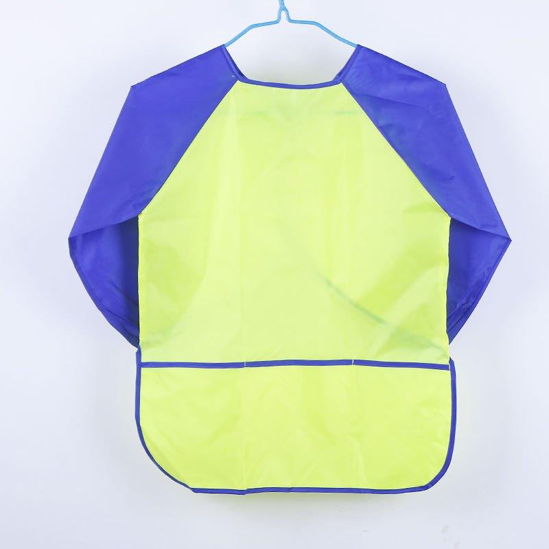 Kid's Waterproof Apron w/ Sleeves for Painting & Mealtime