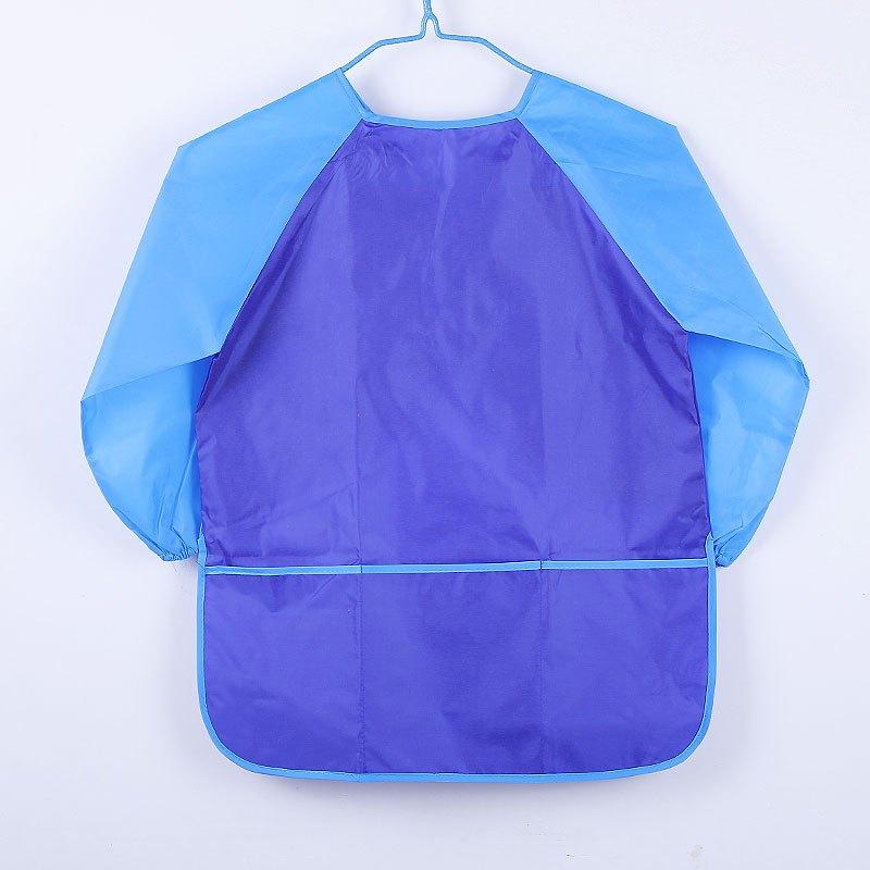 Kid's Waterproof Apron w/ Sleeves for Painting & Mealtime