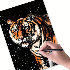 Rainbow Scratch Painting Kit For Adults 35 1X22