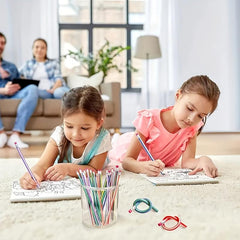 6pcs Bendable Pencils Kids Birthday Party Filler Toys