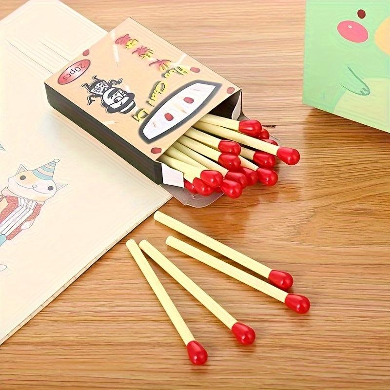 20pcs Mini Ballpoint Pen Kids Creative Match Doodle Painting Pen