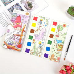DIY Picture Book Water Painting Set for Kids