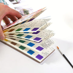 DIY Picture Book Water Painting Set for Kids