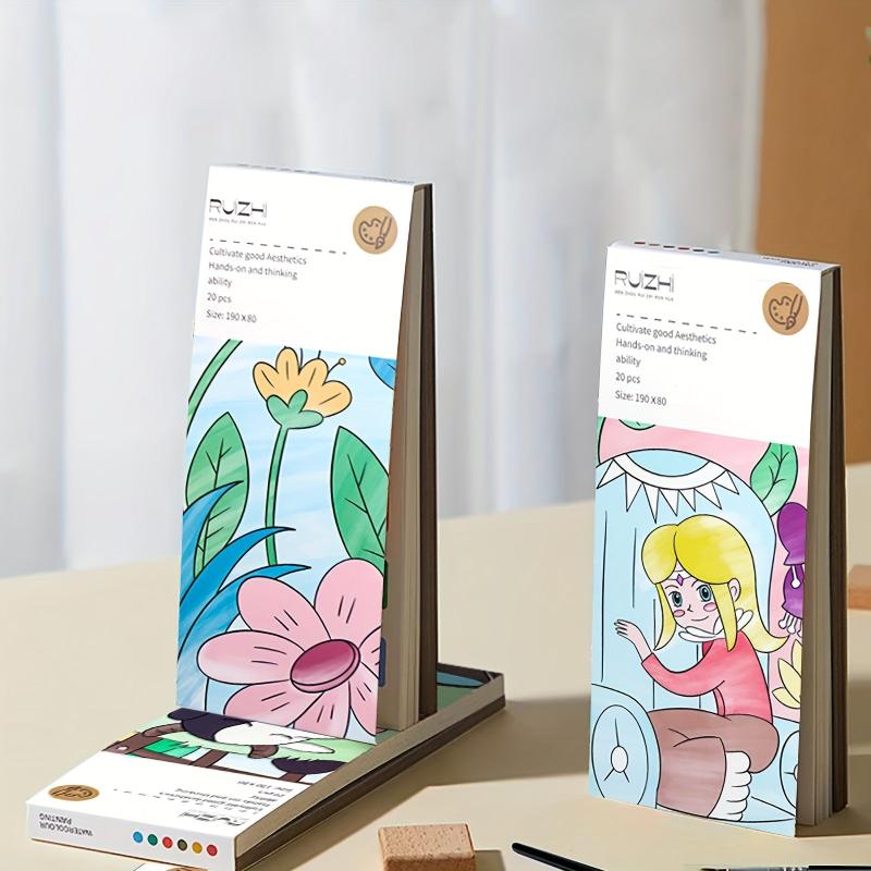 DIY Picture Book Water Painting Set for Kids