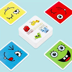 Interactive Face Changing Puzzle Building Blocks