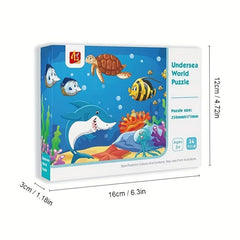 24pcs Ocean Animal Puzzle Educational Toy Birthday Gift