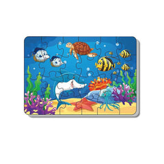 24pcs Ocean Animal Puzzle Educational Toy Birthday Gift