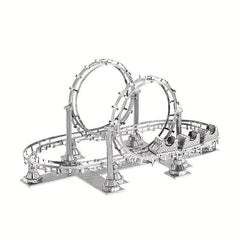3D Metal Jigsaw Puzzle DIY Assembly Caravan Building Series
