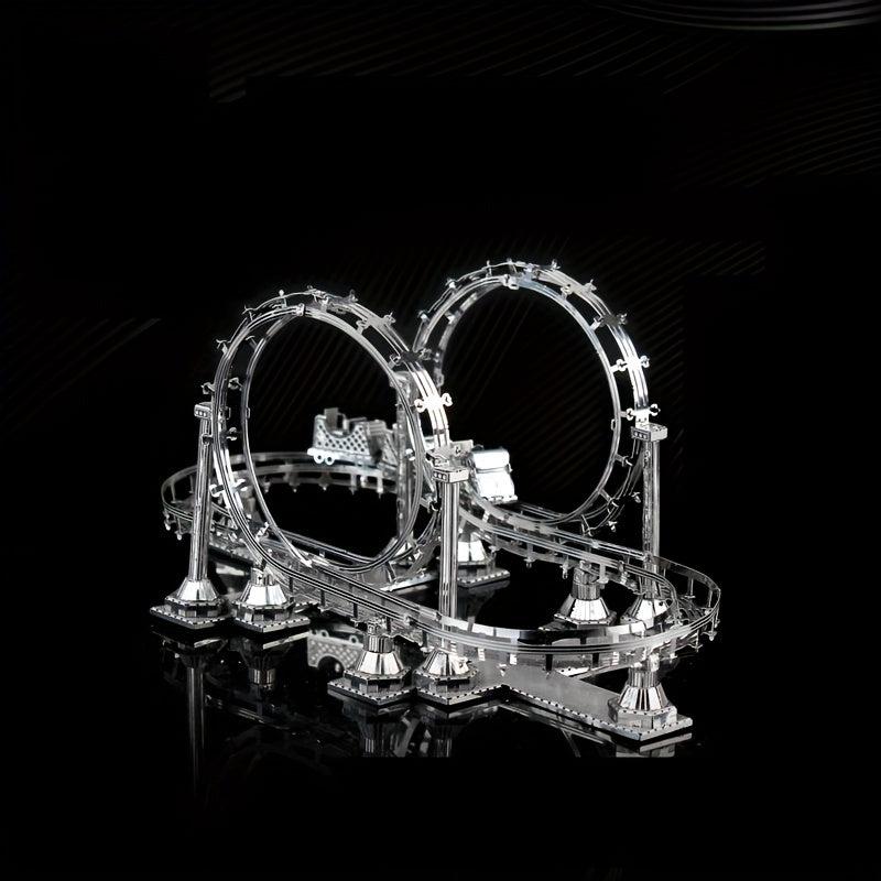 3D Metal Jigsaw Puzzle DIY Assembly Caravan Building Series