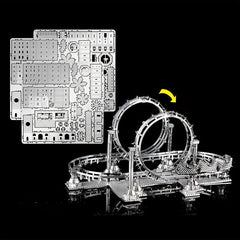 3D Metal Jigsaw Puzzle DIY Assembly Caravan Building Series