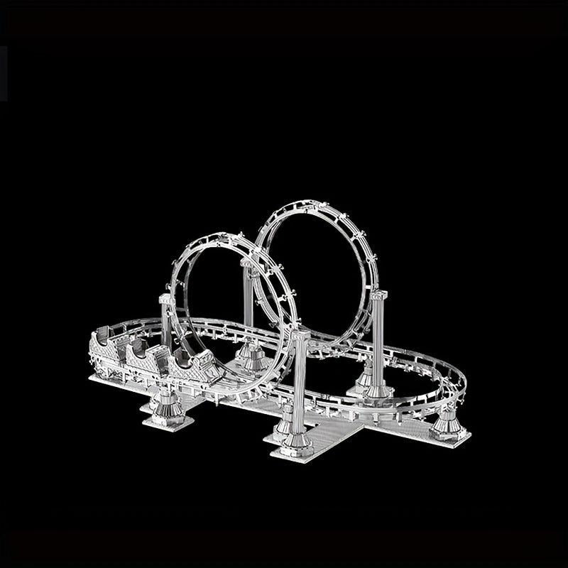 3D Metal Jigsaw Puzzle DIY Assembly Caravan Building Series