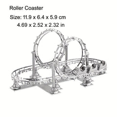 3D Metal Jigsaw Puzzle DIY Assembly Caravan Building Series