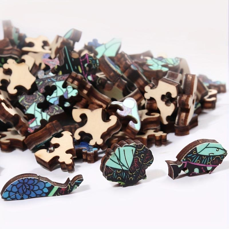 Animal Shaped Wooden Jigsaw Puzzles - Fun Challenge for Adults