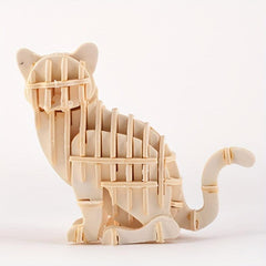 3D Puzzle Animal Assembly Kit Creative DIY Ornament Model