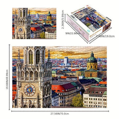 1000 Pieces Puzzle London Tower Puzzle Toy Exercise Concentration