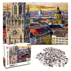 1000 Pieces Puzzle London Tower Puzzle Toy Exercise Concentration