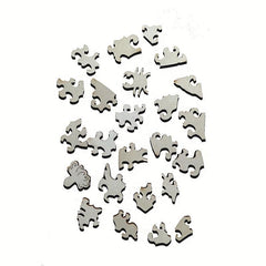 Happy Elephant Wooden Puzzle - Challenging DIY Puzzle Toy