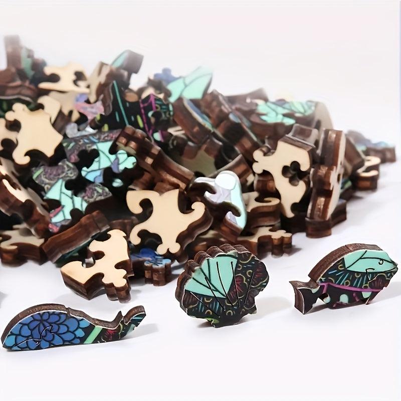 Advanced Retro Dinosaurs Wooden Puzzles - Creative Special Variety