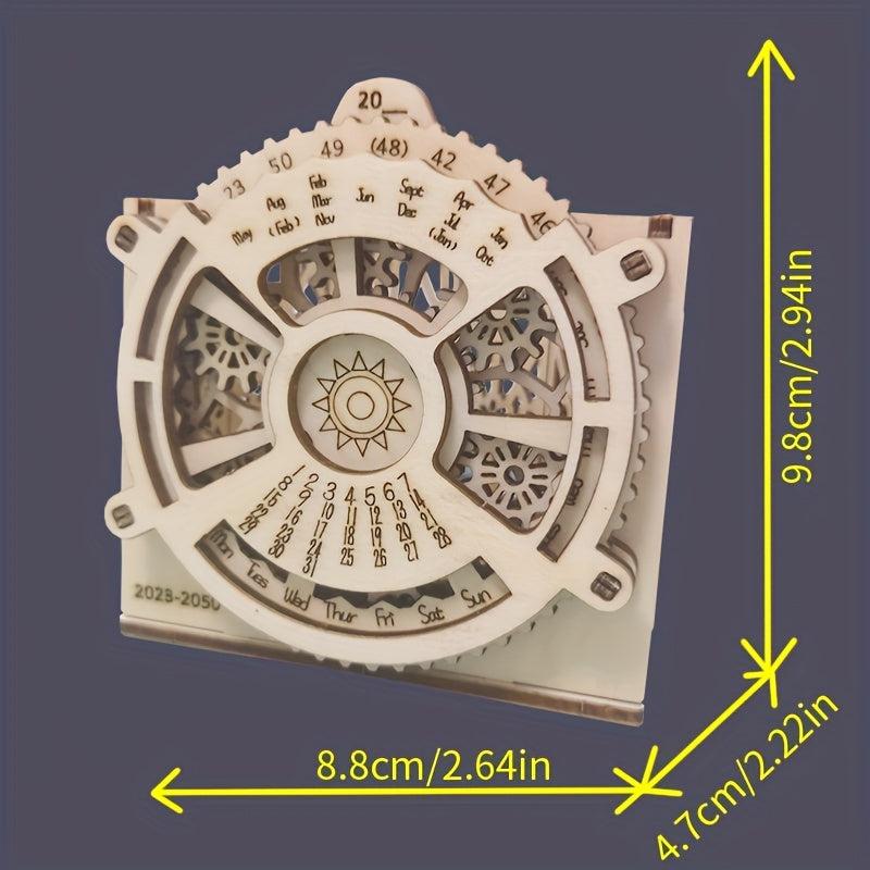 3D Puzzle Calendar Pen Holder Ornament