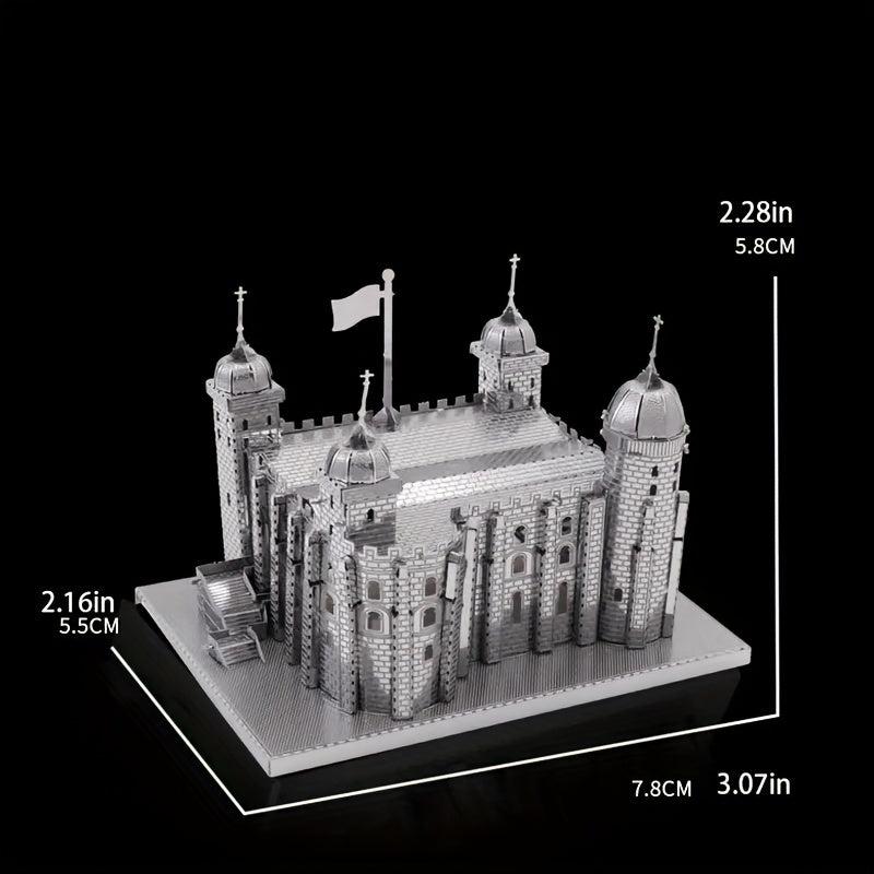 Metal Toy Castle 3D Puzzle Building Model
