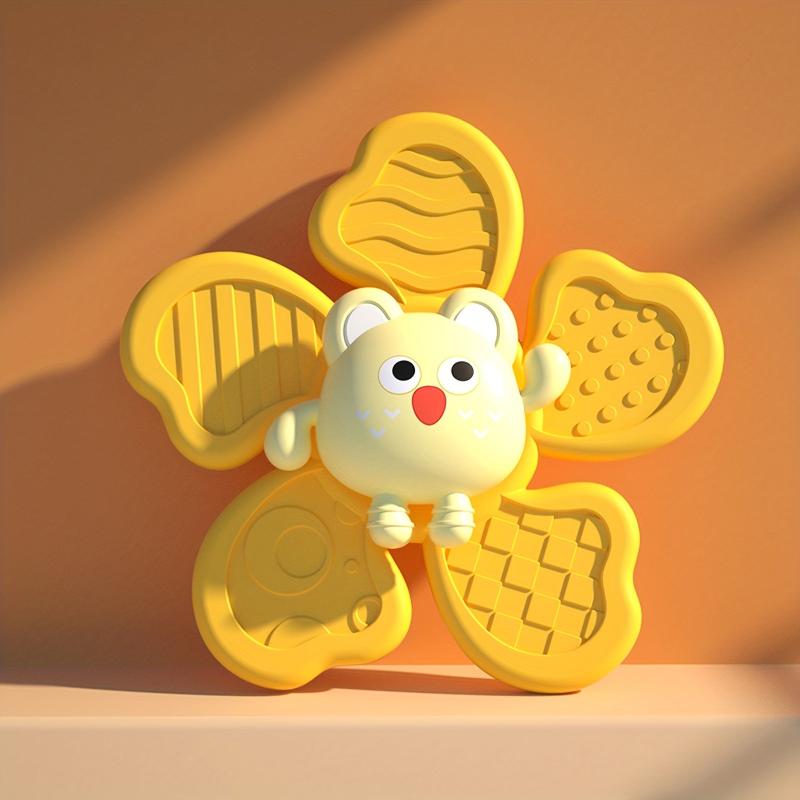 Suction Cup Music Flower Spinner Bath Toy
