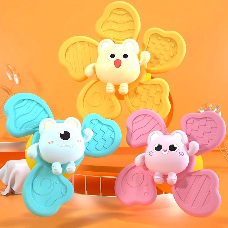 Suction Cup Music Flower Spinner Bath Toy
