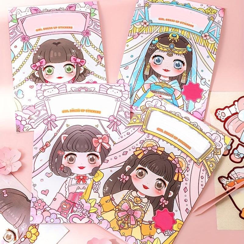 Princess Dress Up Party Sticker